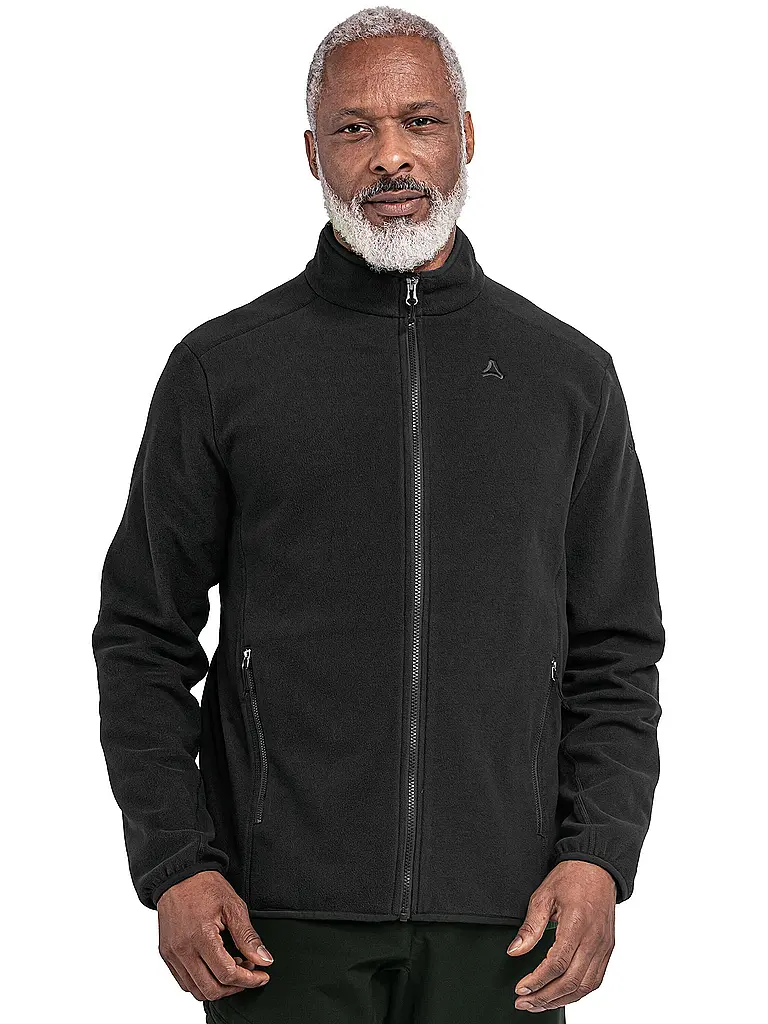 SCHÖFFEL | Herren Fleecejacke Ash | schwarz