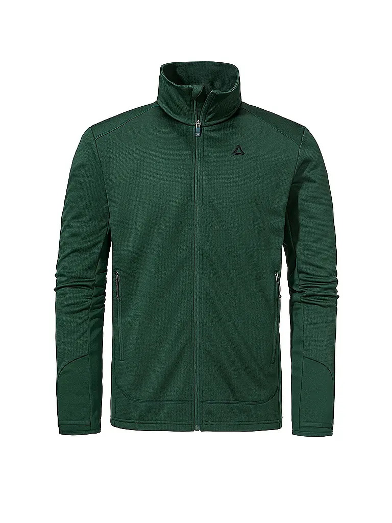 SCHÖFFEL | Herren Fleecejacke Milagle Hoodie | dunkelgrün