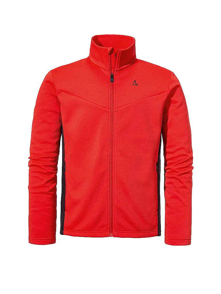 SCHÖFFEL | Herren Fleecejacke Style Pine | rot