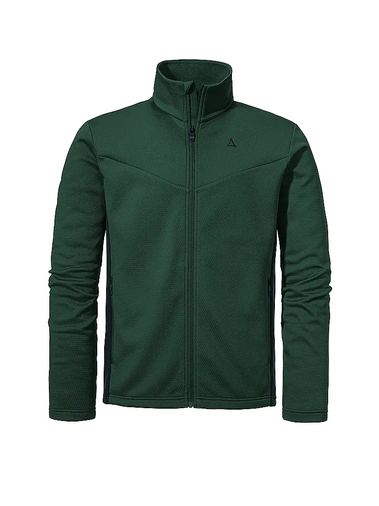 SCHÖFFEL | Herren Fleecejacke Style Pine | dunkelgrün