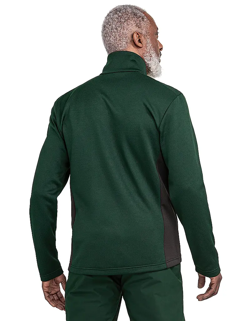 SCHÖFFEL | Herren Fleecejacke Style Pine | dunkelgrün