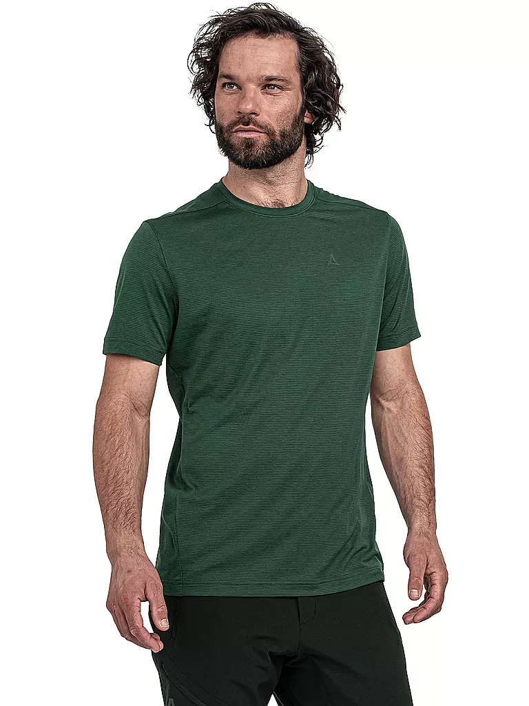 SCHÖFFEL | Herren Funktionsshirt Circ Tauron M | dunkelgrün
