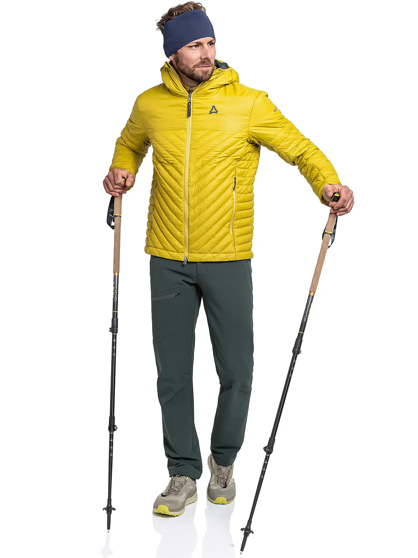 SCHÖFFEL | Herren Isojacke Cascata Down Hoodie | gold