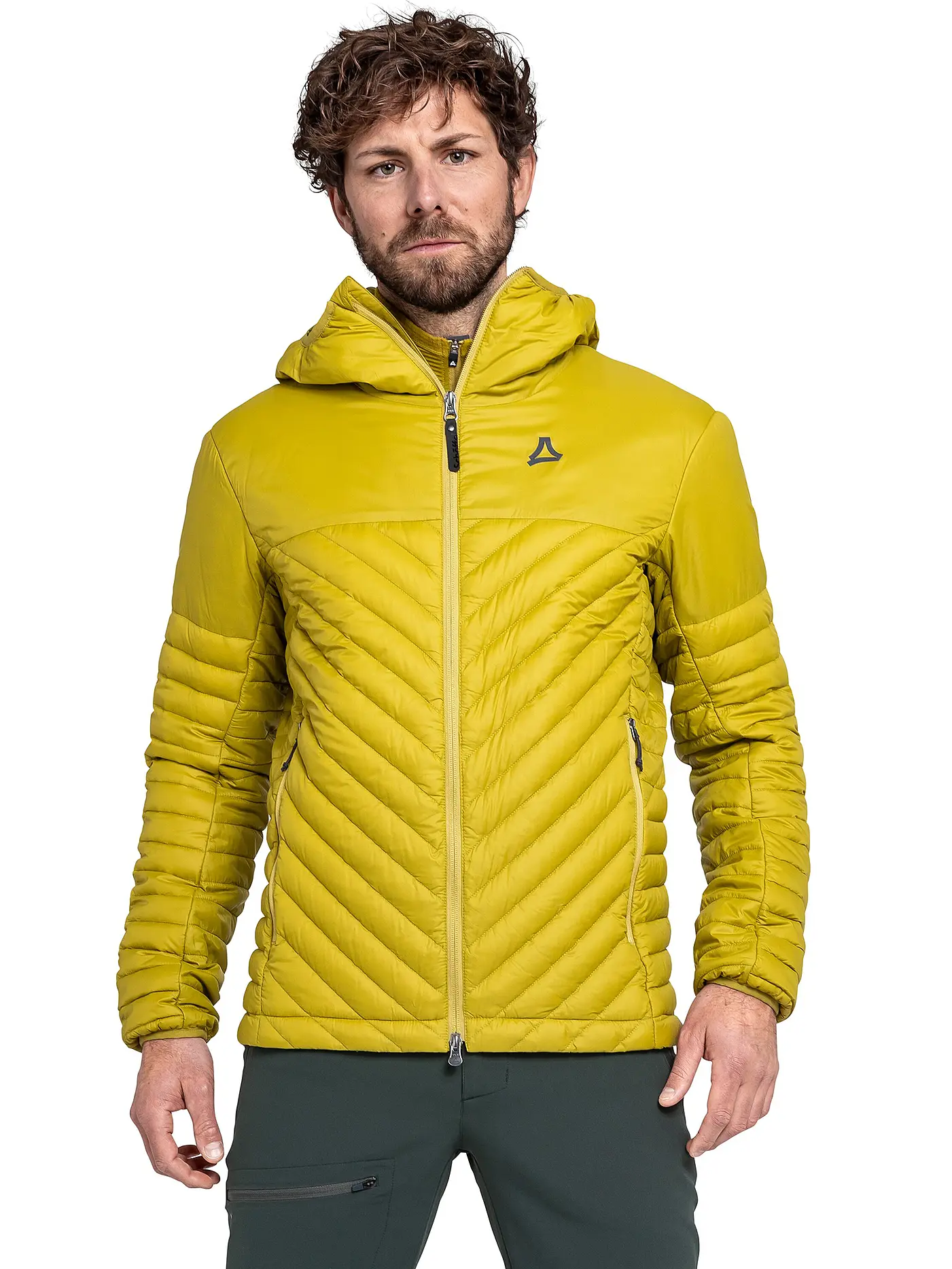 SCHÖFFEL | Herren Isojacke Cascata Down Hoodie | gold