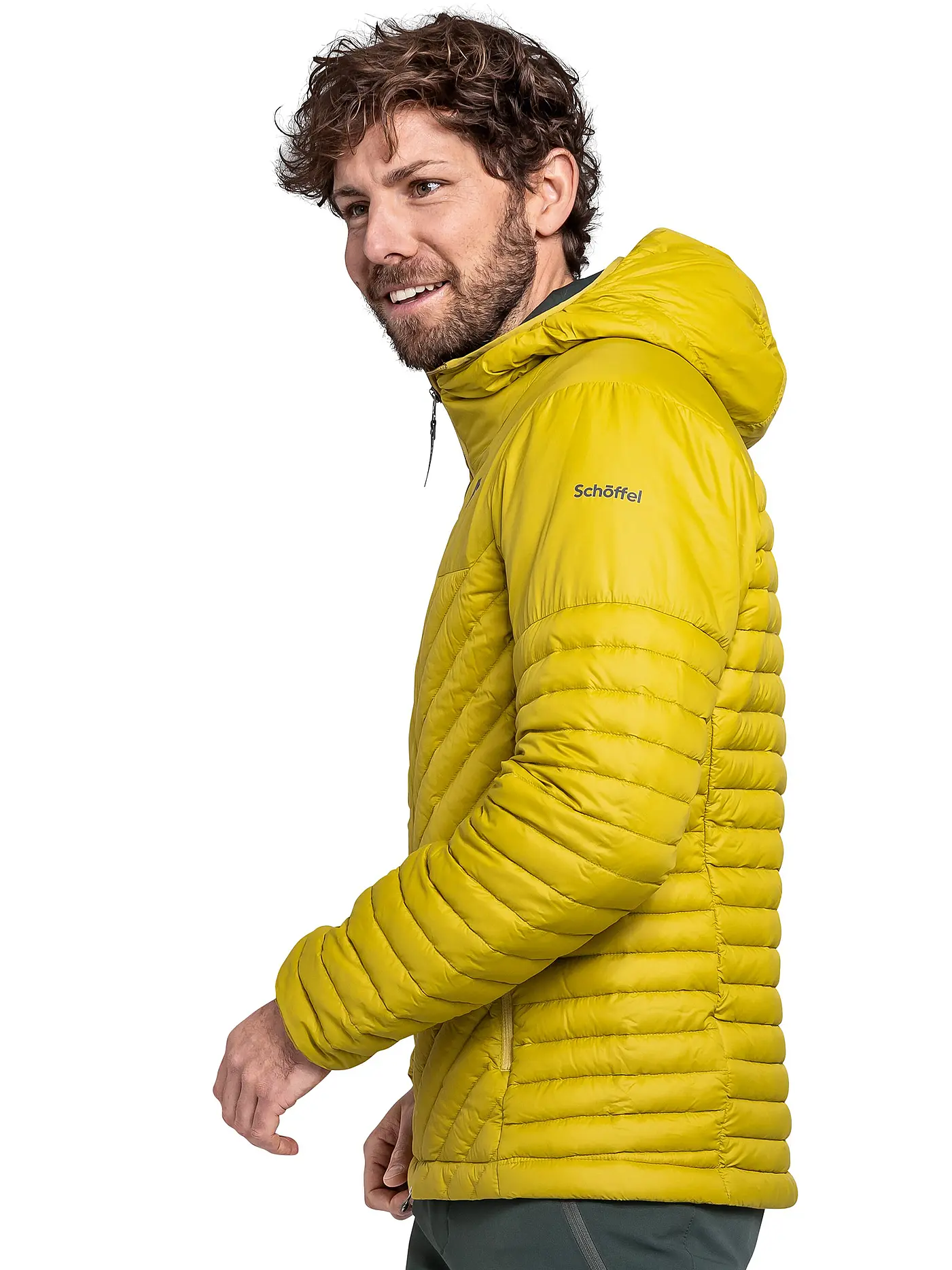 SCHÖFFEL | Herren Isojacke Cascata Down Hoodie | gold