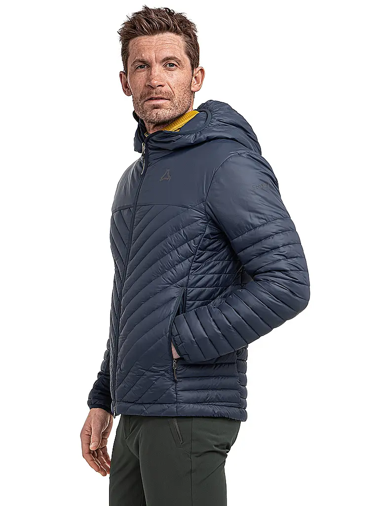SCHÖFFEL | Herren Isojacke Cascata Down Hoodie | dunkelblau