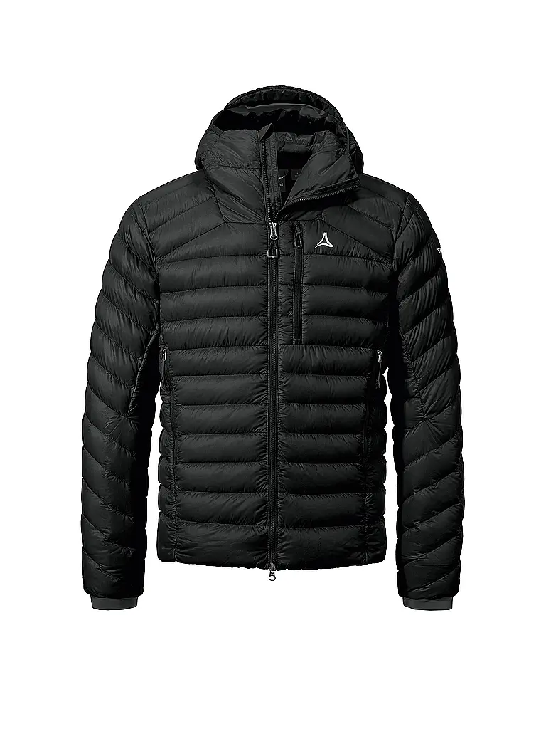 SCHÖFFEL | Herren Isojacke Silvretta Down Hoodie | schwarz