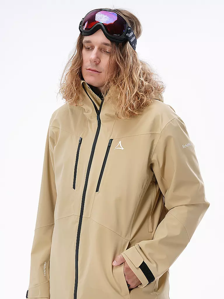 SCHÖFFEL Herren Skijacke FN Ski Ins. Pontresina creme