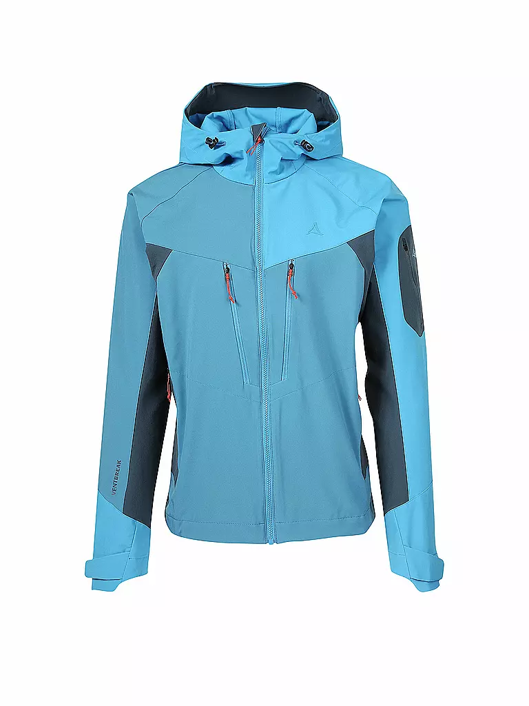 SCHÖFFEL | Herren Softshelljacke Penia Hoody | blau