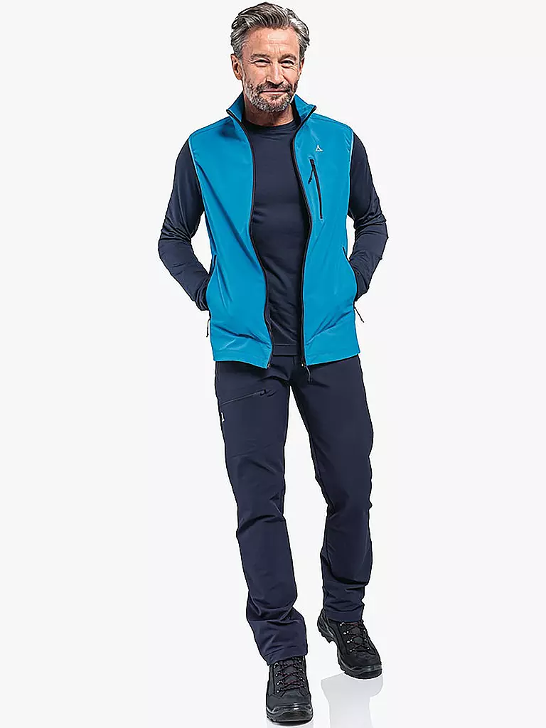 SCHÖFFEL | Herren Softshellweste Martinau M | blau