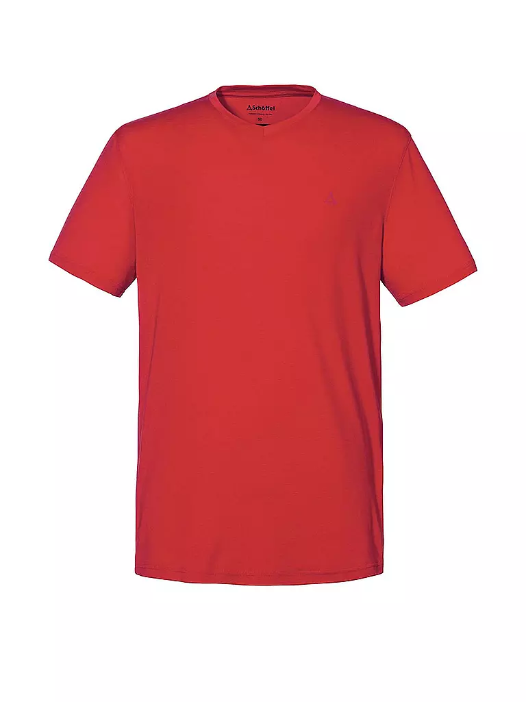 SCHÖFFEL | Herren T-Shirt Hochwanner M | rot