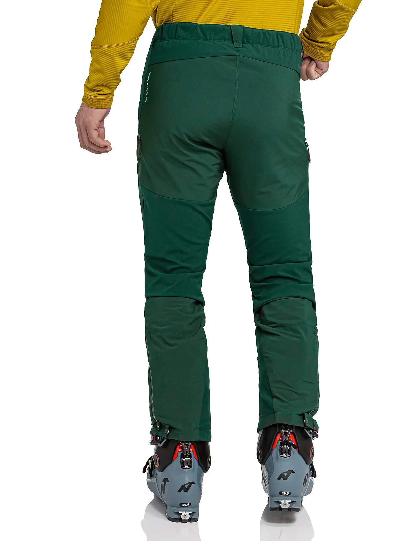 SCHÖFFEL | Herren Touren Softshellhose Milagle | dunkelgrün