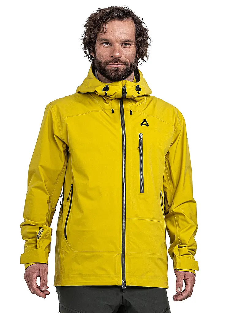 SCHÖFFEL | Herren Tourenjacke Miagle 3L Hoodie | gold