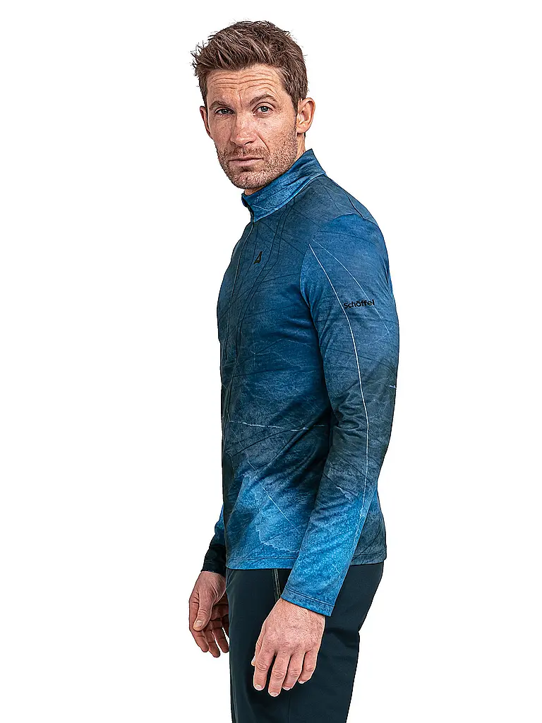 SCHÖFFEL | Herren Unterzieh Zipshirt Schöffel x Tom Hegen | dunkelblau