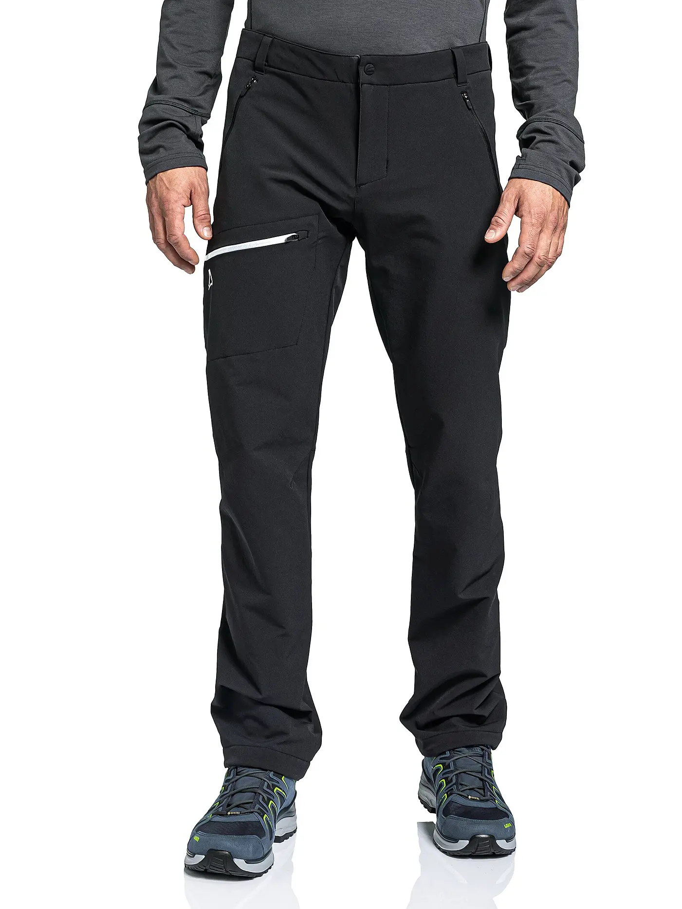 SCHÖFFEL | Herren Wanderhose Folkstone Warm M | schwarz