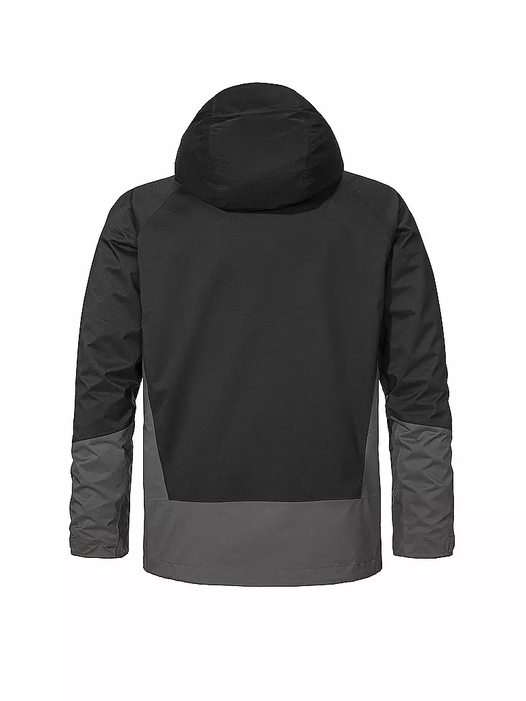 SCHÖFFEL | Herren Wanderjacke Stanzach M ZipIn! Hoodie | schwarz