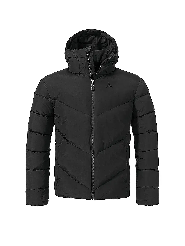 SCHÖFFEL | Herren Winterjacke Style Lodos Hoodie isoliert | schwarz