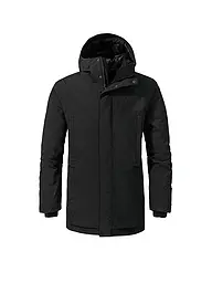 SCHÖFFEL | Herren Winterparka Crivat 2L Hoodie isoliert | schwarz