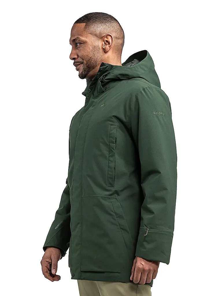 SCHÖFFEL | Herren Winterparka Crivat 2L Hoodie isoliert | 