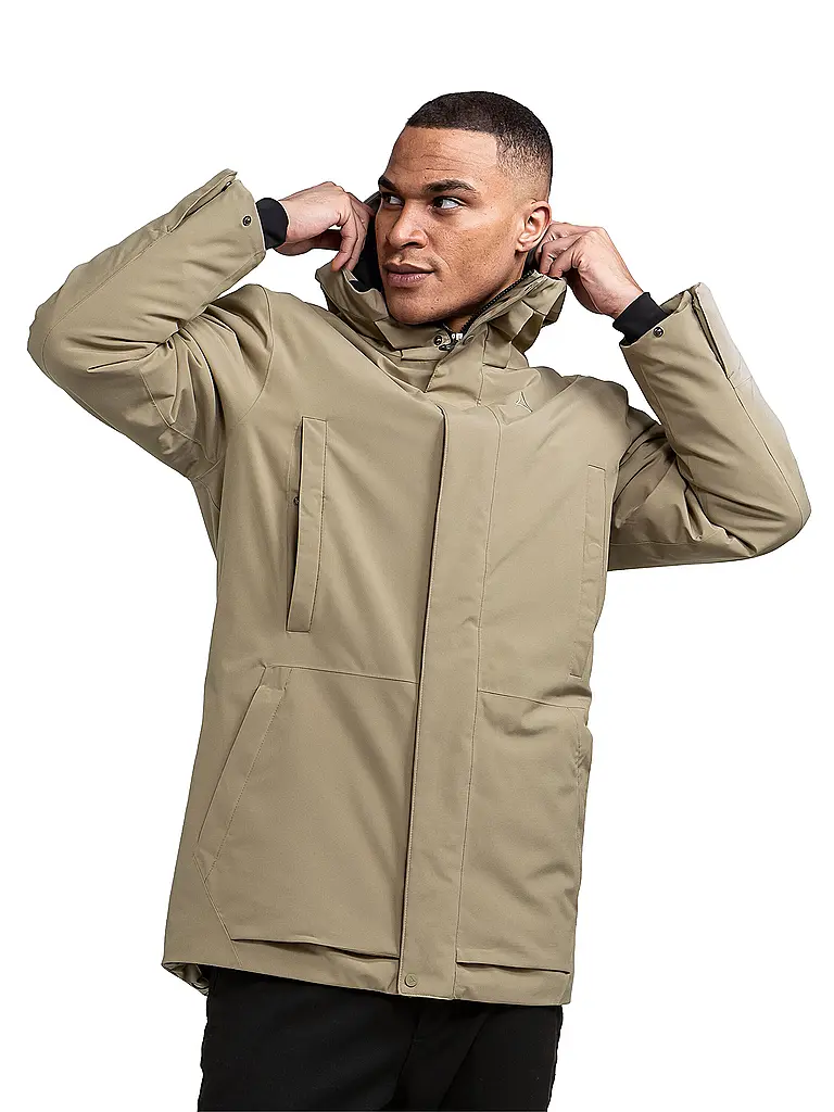 SCHÖFFEL | Herren Winterparka Crivat 2L Hoodie isoliert | 