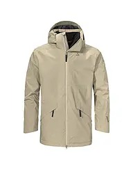 SCHÖFFEL | Herren WInterparka Malkay Hoodie | camel