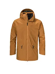 SCHÖFFEL | Herren WInterparka Malkay Hoodie | senf