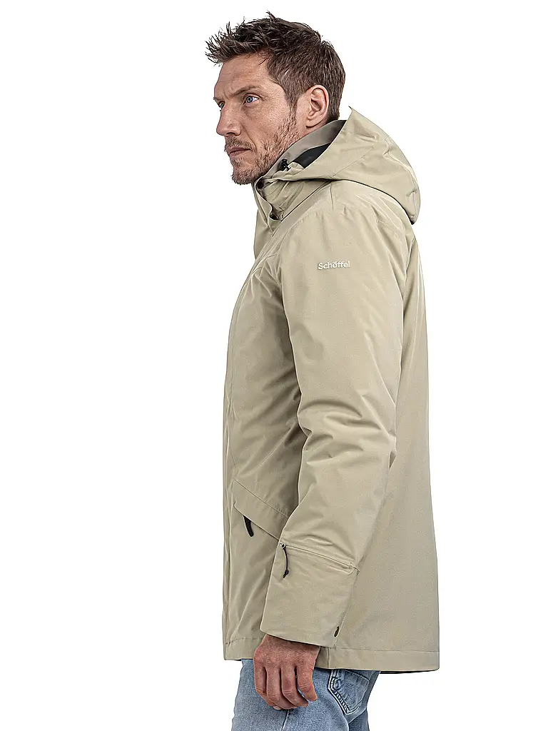 SCHÖFFEL | Herren Winterparka Style Borkol 3in1 Hoodie | 