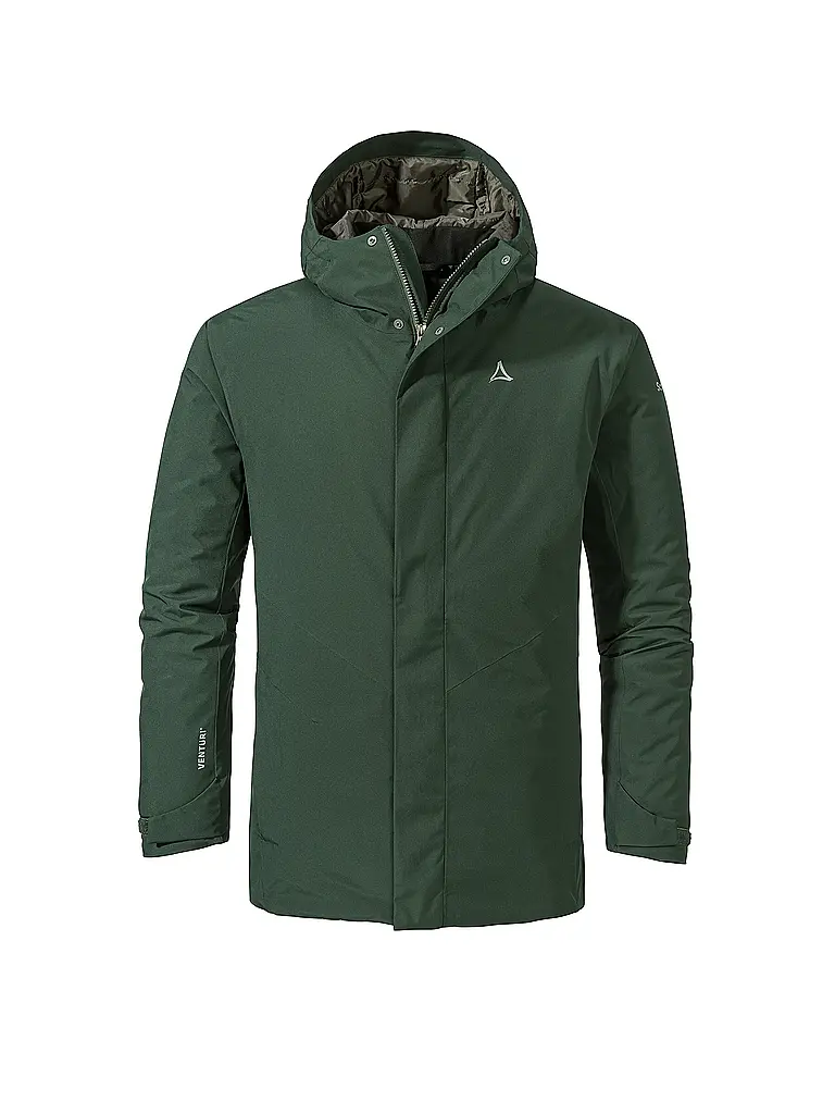 SCHÖFFEL | Herren Winterparka Style Froda | dunkelgrün