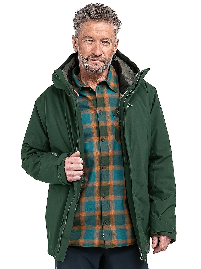 SCHÖFFEL | Herren Winterparka Style Froda | dunkelgrün