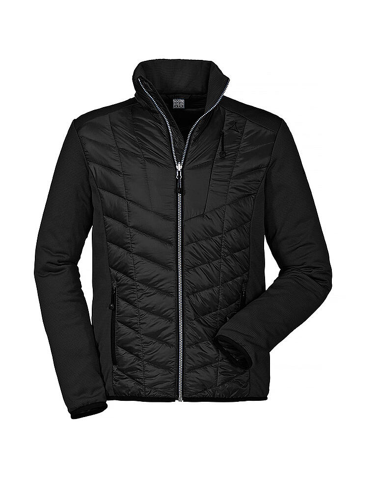 SCHÖFFEL | Herren ZipIn! Hybridjacke Rom | schwarz