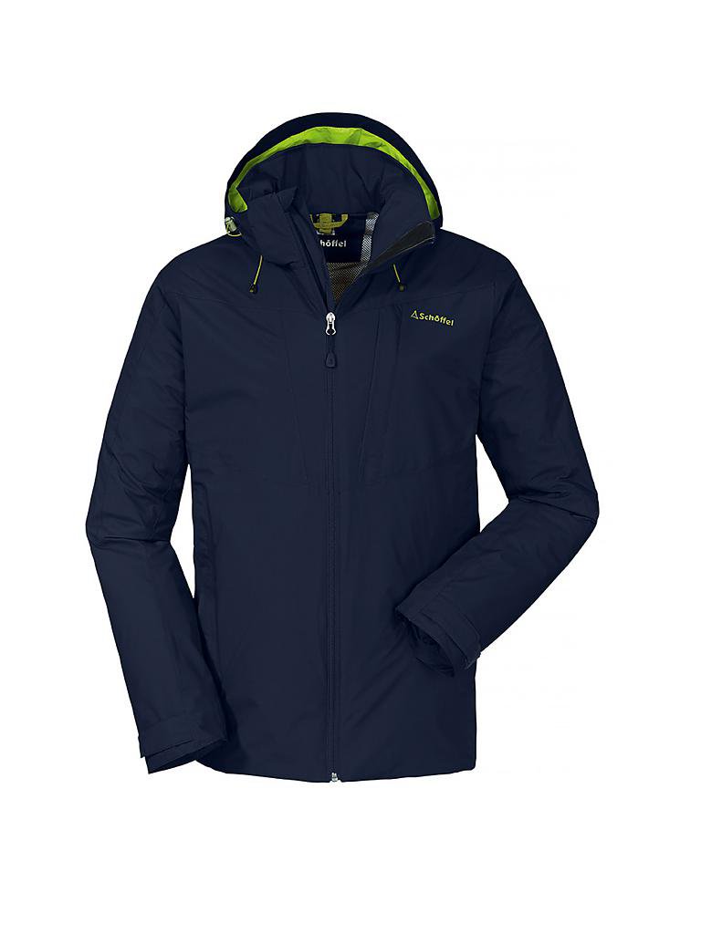SCHÖFFEL | Herren ZipIn! Wanderjacke Adamont 2L | blau