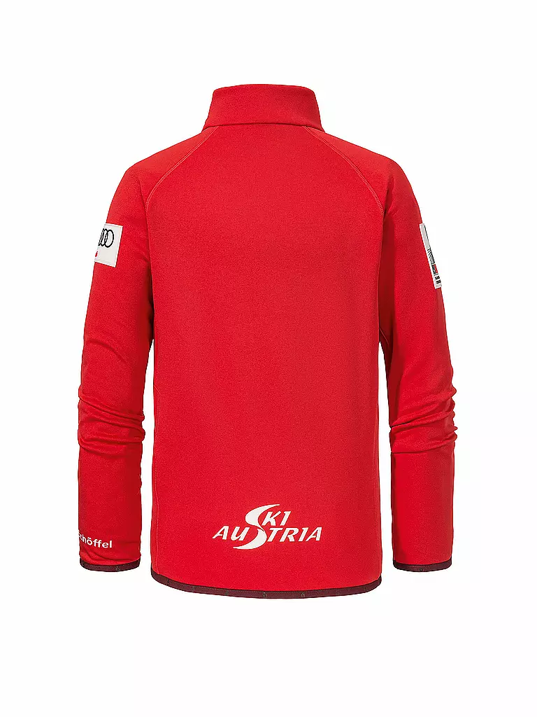 SCHÖFFEL | Kinder Fleecejacke Nebelhorn K RT | rot