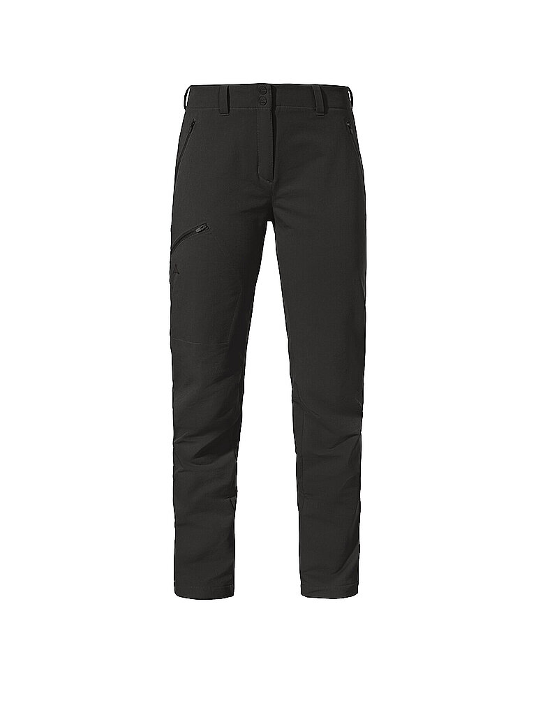 Schöffel Wanderhose Regular Fit Nylon-Polyester-Elastic Schwarz