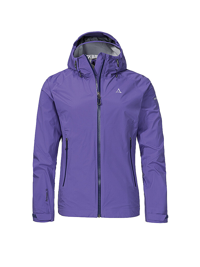 Schöffel Wanderjacke Dermizax Hoodie Lila