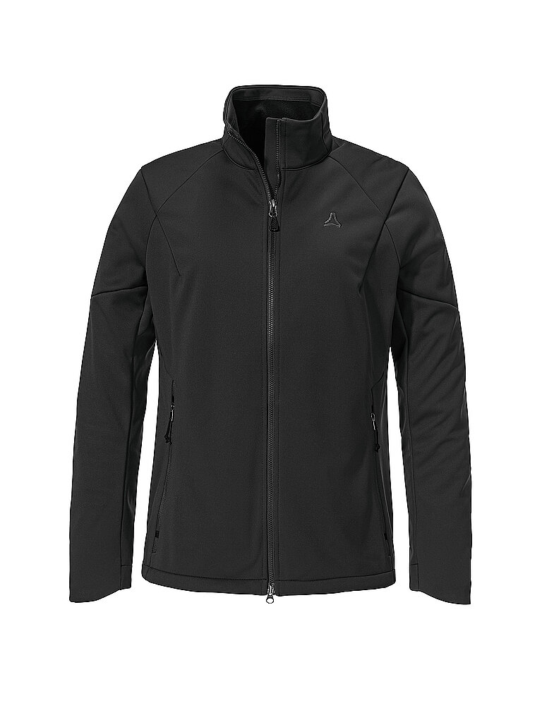 Schöffel Softshell Jacke 2-Wege-Stretch Venturi Schwarz
