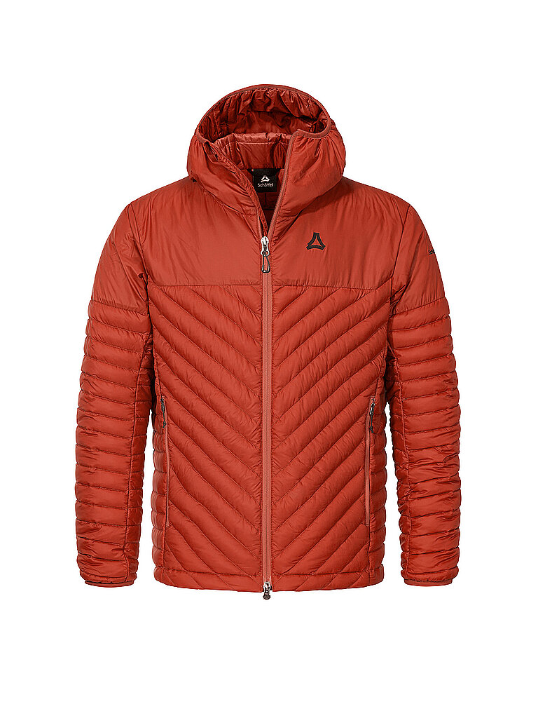 SCHÖFFEL Herren Isojacke Cascata Down Hoodie rot | 48