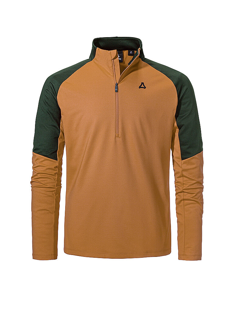 Schöffel Zipshirt Half-Zip Fleece Senf