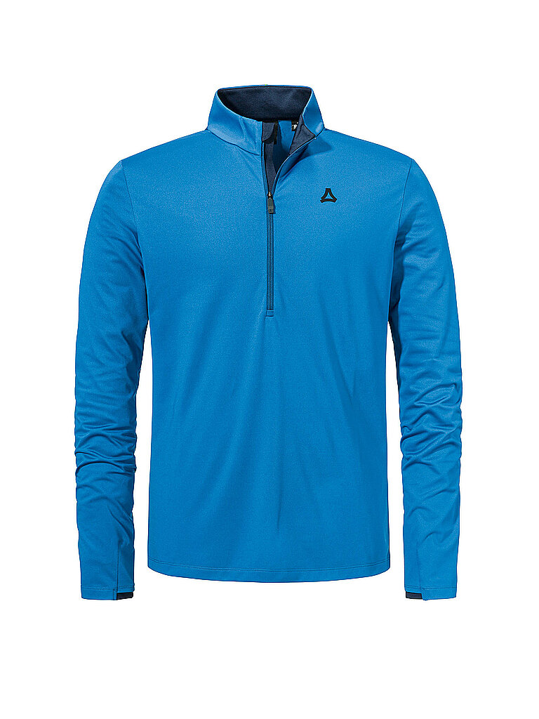 Schöffel Zipshirt Half-Zip Fleece Blau