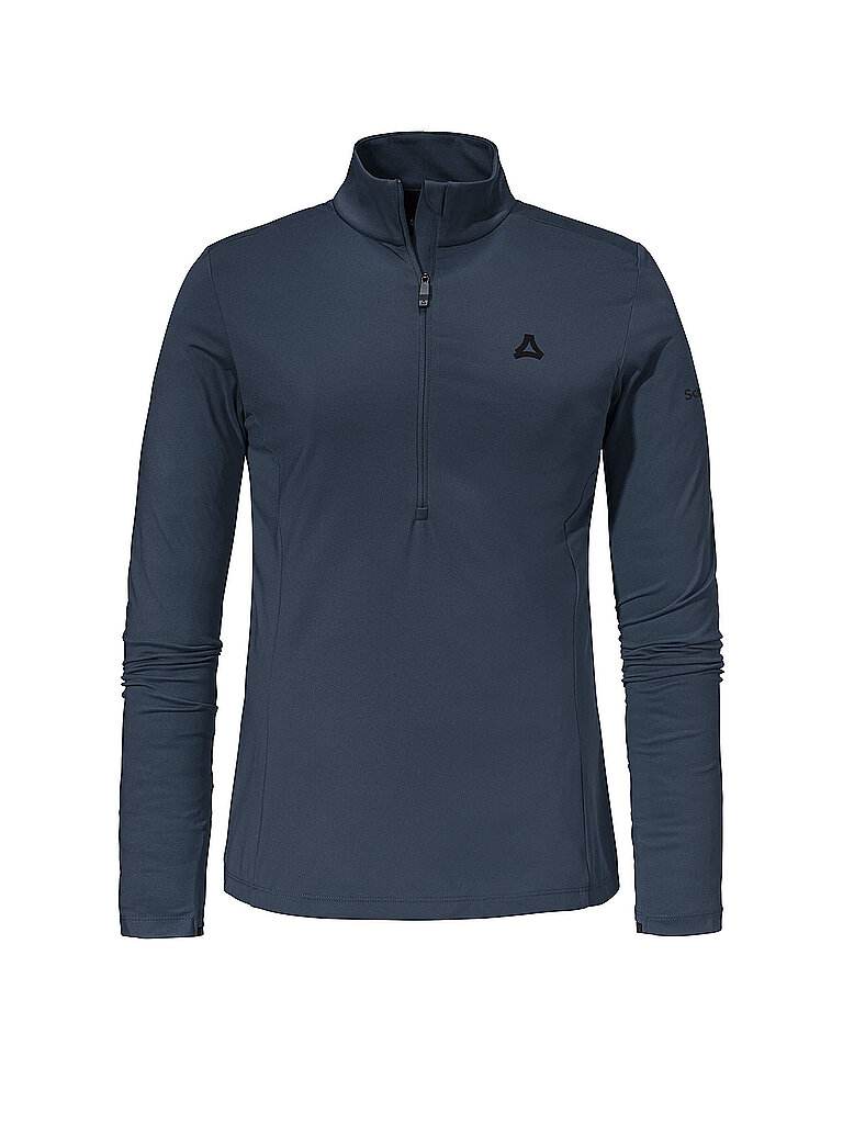Schöffel Zipshirt Half-Zip Fleece Dunkelblau