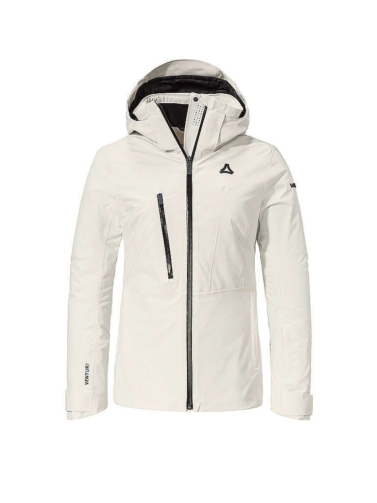 Schöffel Skijacke Layering Pontre Weiss