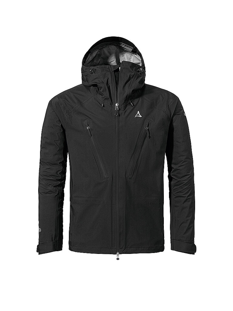 Schöffel Herren Wanderjacke Style Blaueis 3L Hoodie