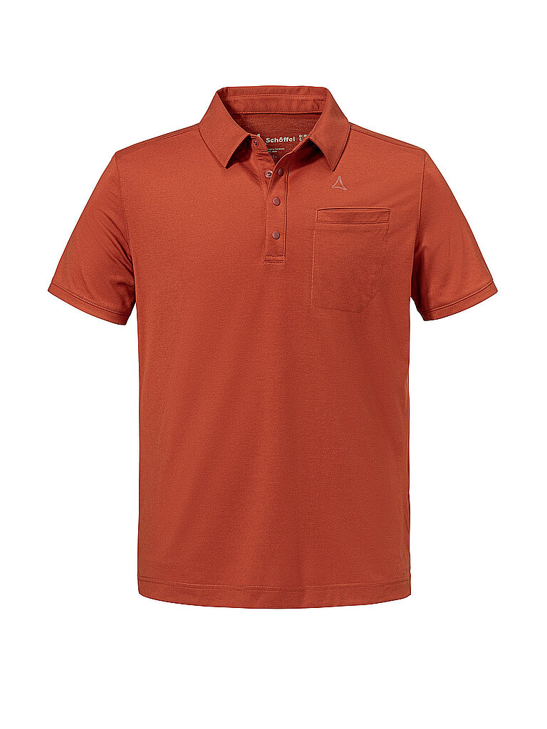 Schöffel Funktionspolo Ramseck M TENC Kupfer
