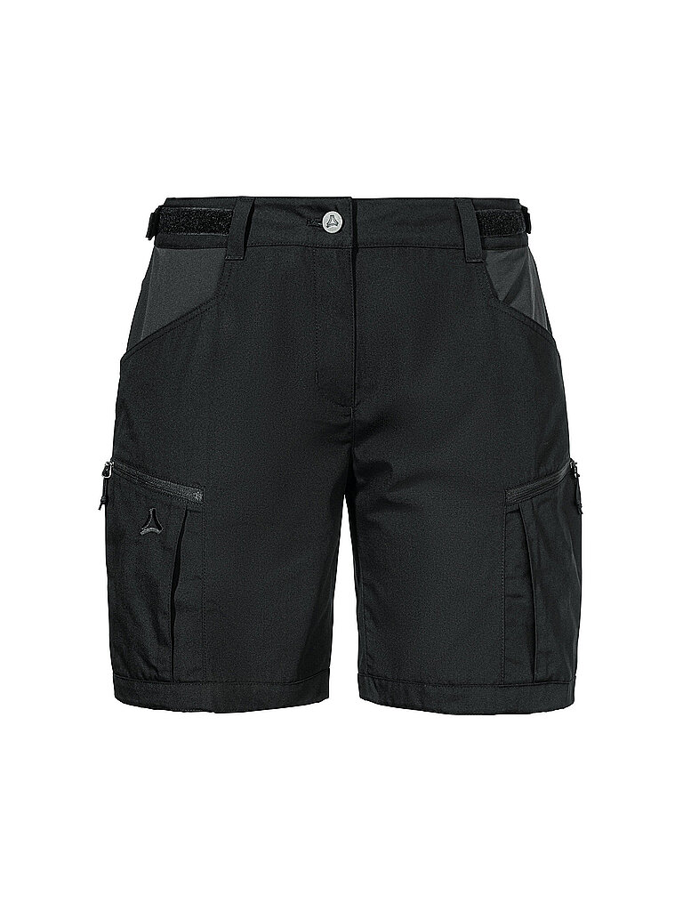 Schöffel Wandershort 4-Way-Stretch Schwarz