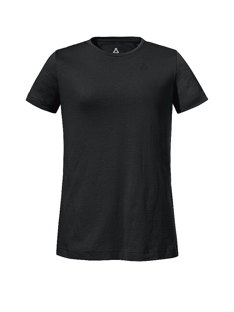 Schöffel Funktionsshirt 2-Wege-Stretch Polyester Schwarz