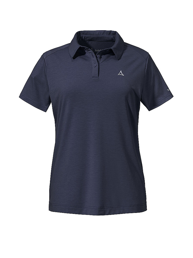 Schöffel Polo Shirt Stretch Dunkelblau