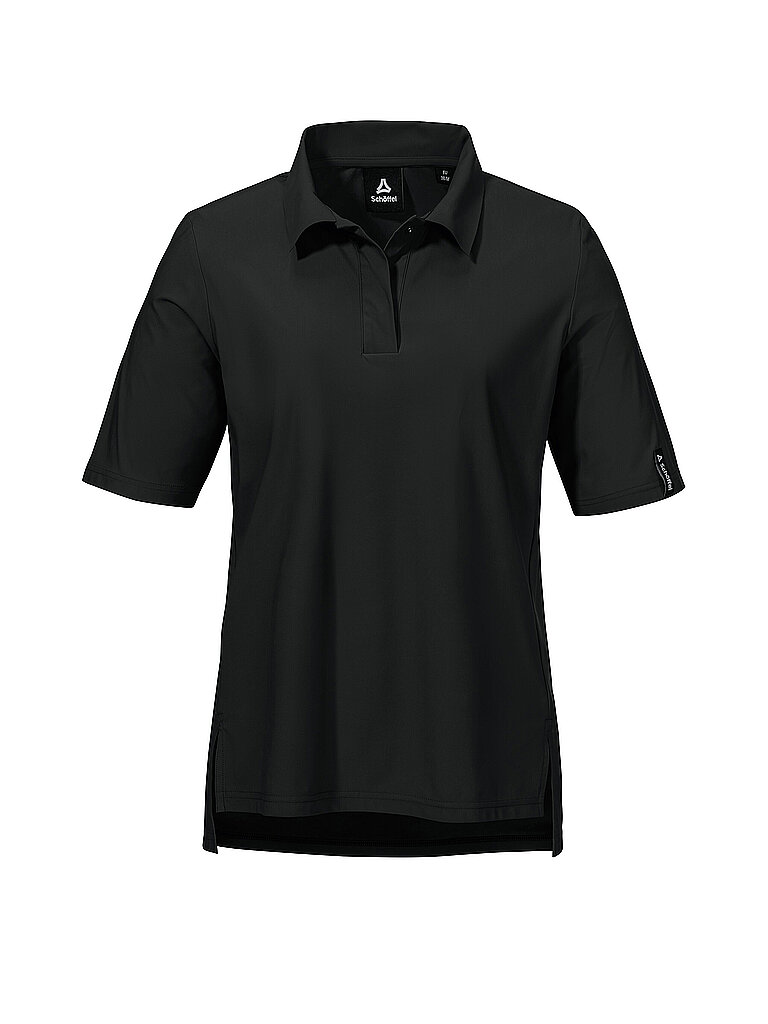 Schöffel Funktionspolo Style Calmay Jersey Schwarz
