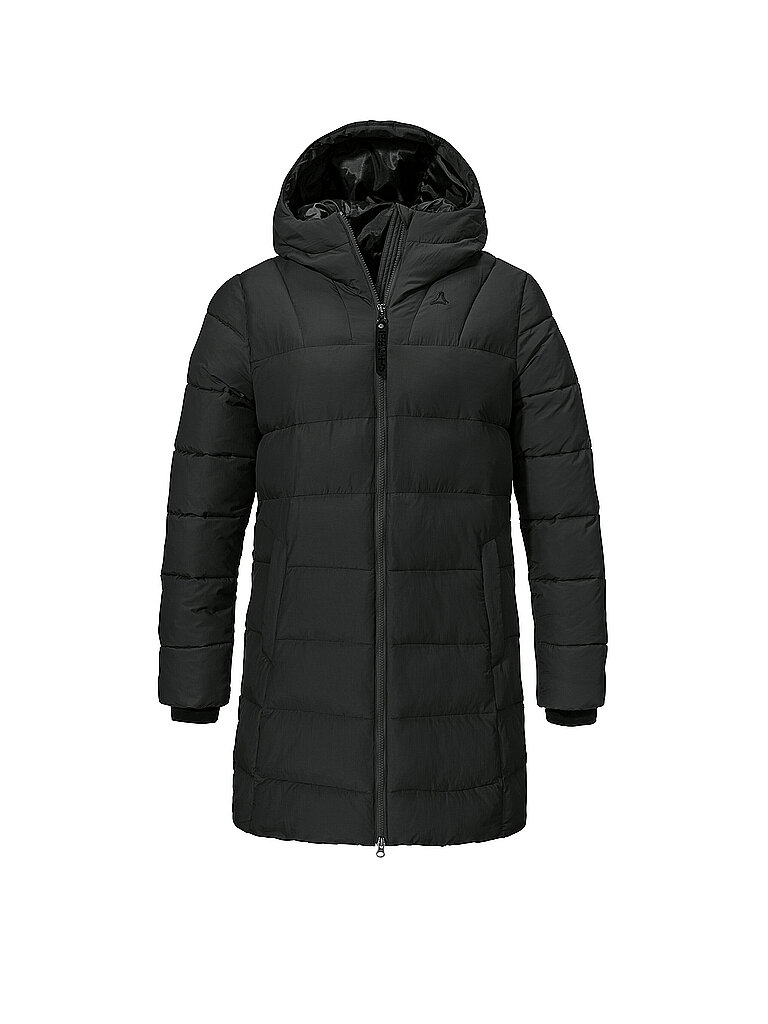 SCHÖFFEL Damen Winterparka Style Boslix Hoodie schwarz | 40