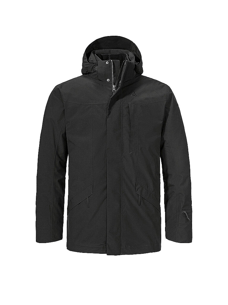 Schöffel Winterparka 3in1 VENTURI Membrane Schwarz