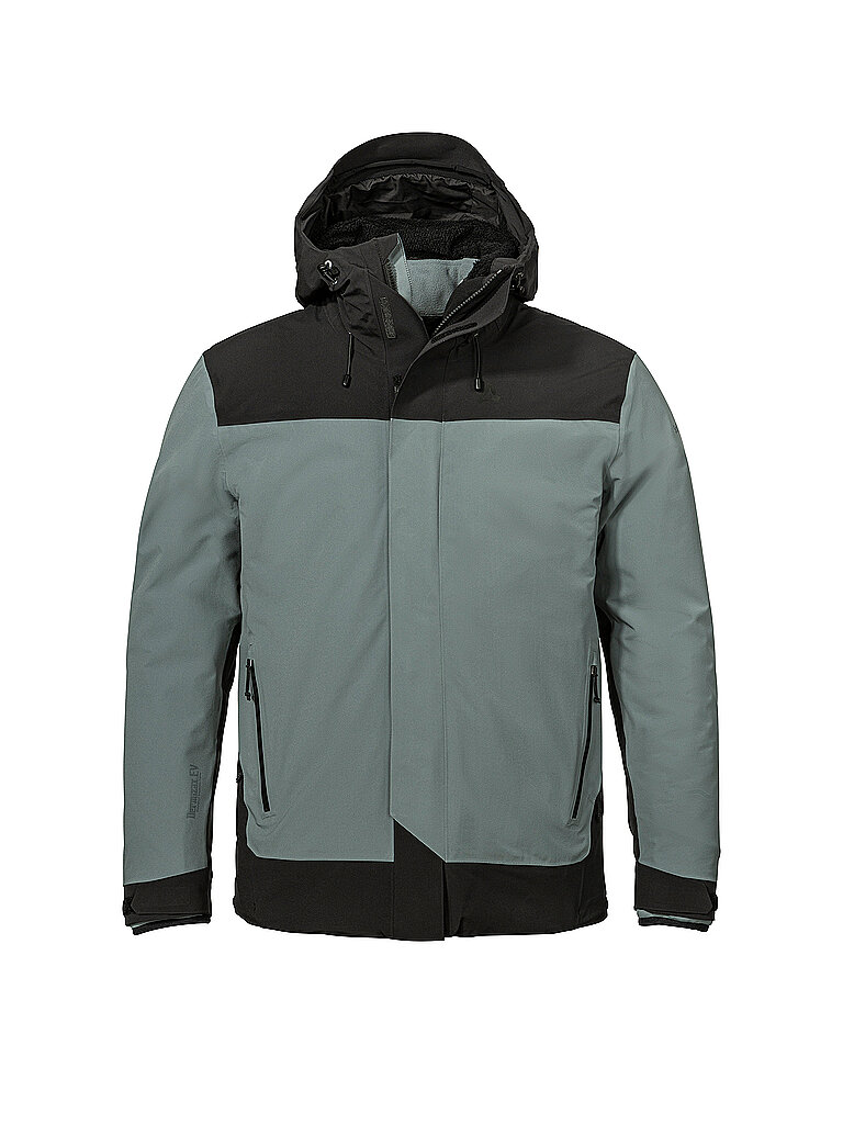 SCHÖFFEL Herren Wanderjacke Style Refoca Dermiz 3in1 Hoodie grau | 48