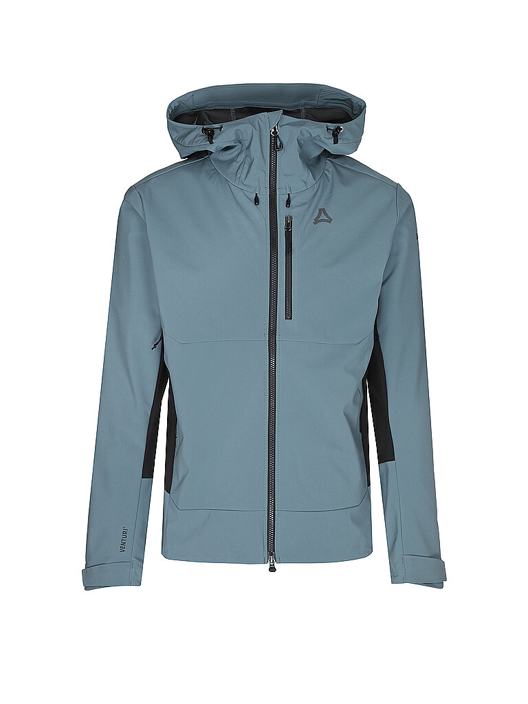SCHÖFFEL Herren Touren Softshelljacke Milagle Hoodie grau | 48